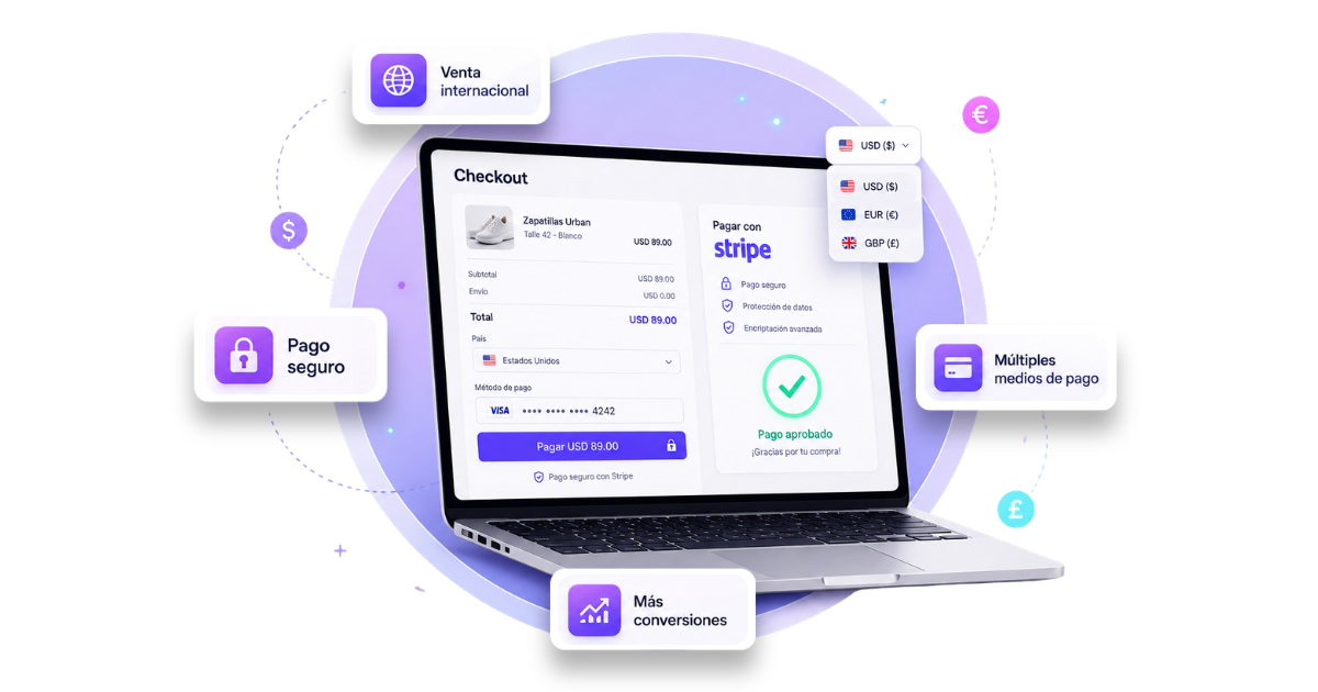 Pagos seguros con Stripe
