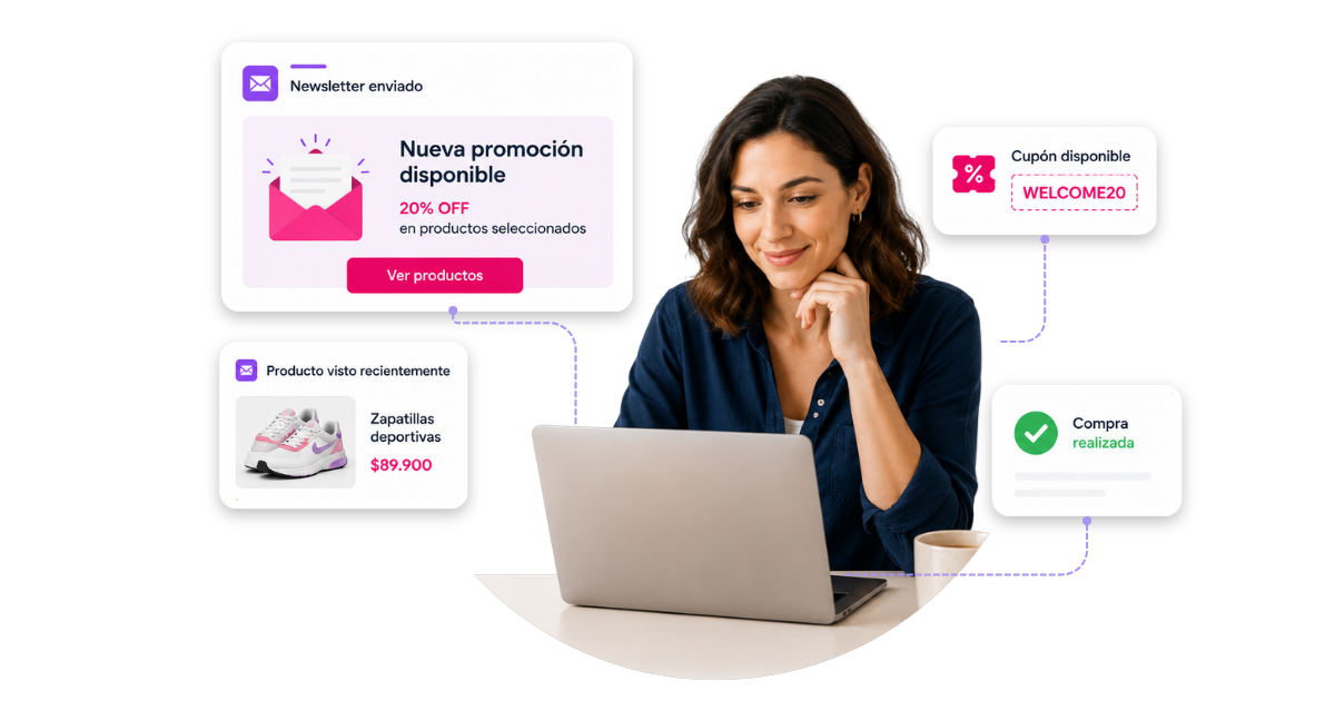 Newsletters: recuperar ventas