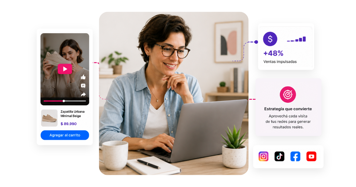 De las redes sociales a la venta
