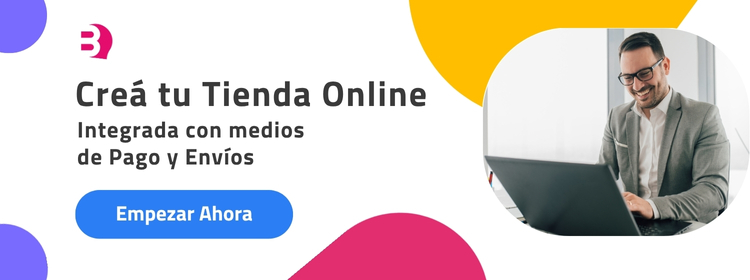 Emprendedor feliz gestionando su tienda online con pagos y envíos integrados