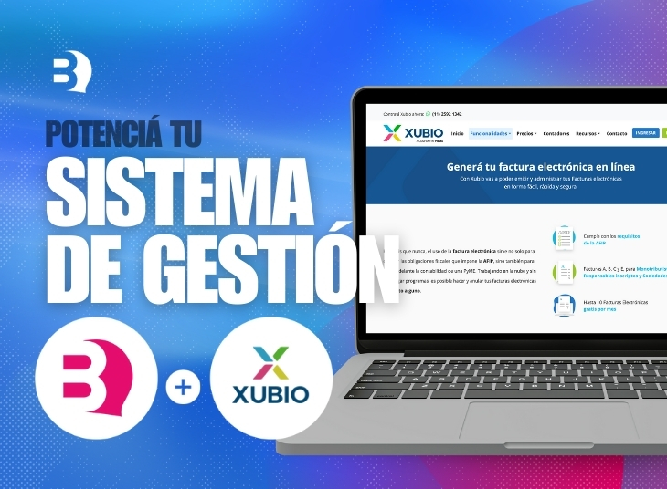 Integración Billowshop + XUBIO: potenciá tu ecommerce con un sistema de gestión conectado