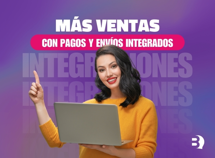 Ecommerce con integraciones con medios de pago y envío