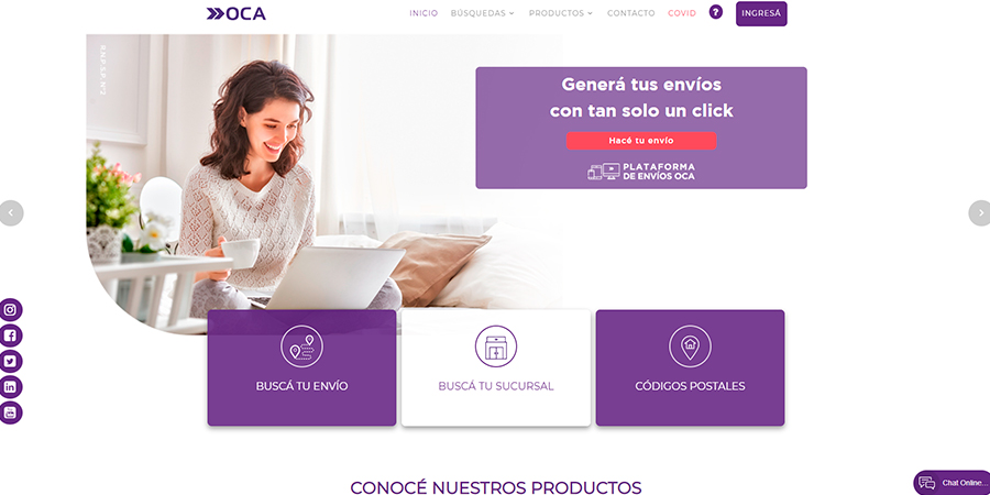 OCA envíos