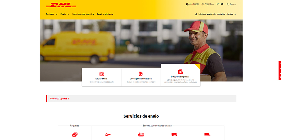 DHL envíos
