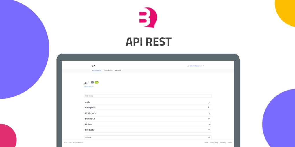 API REST de Billowshop