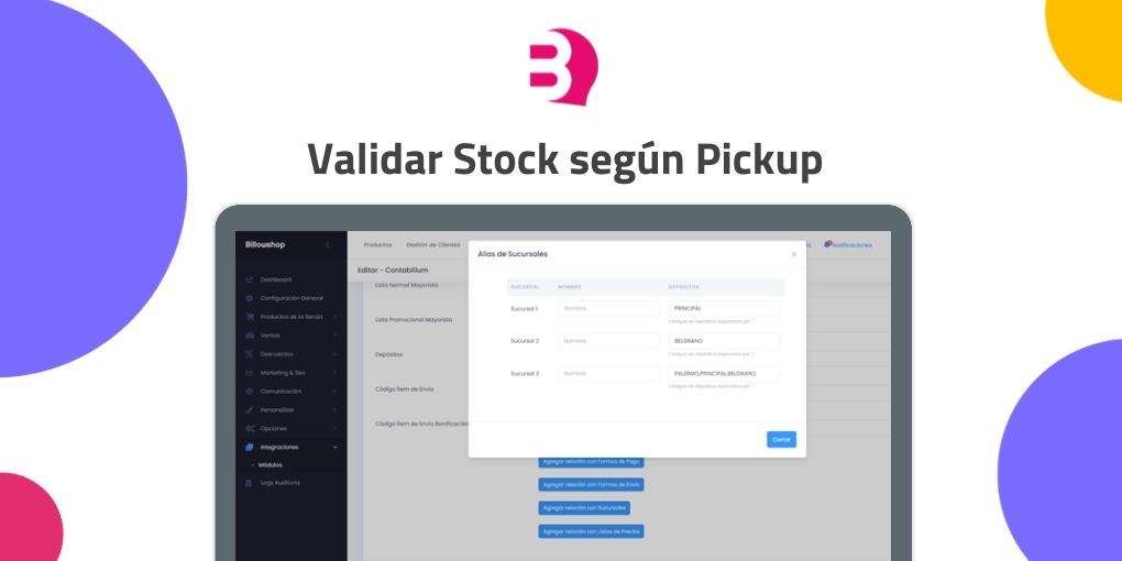 Validar Stock Según Pickup