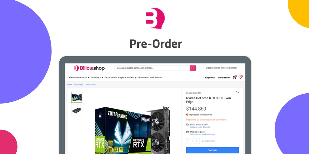 Integración Pre-Order
