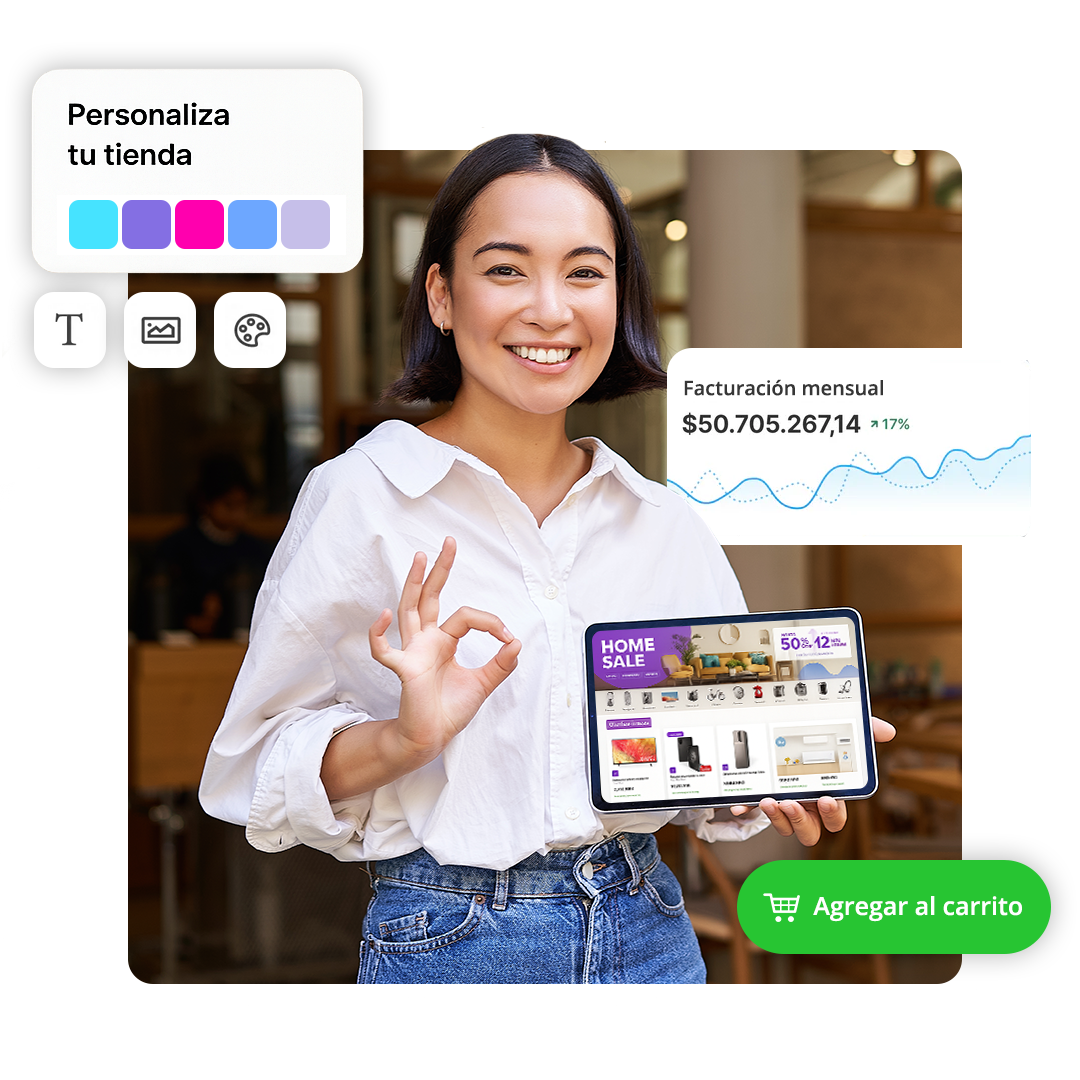 ejemplo de tienda online argentina creada con Billowshop, moderna y lista para vender productos en todo el país